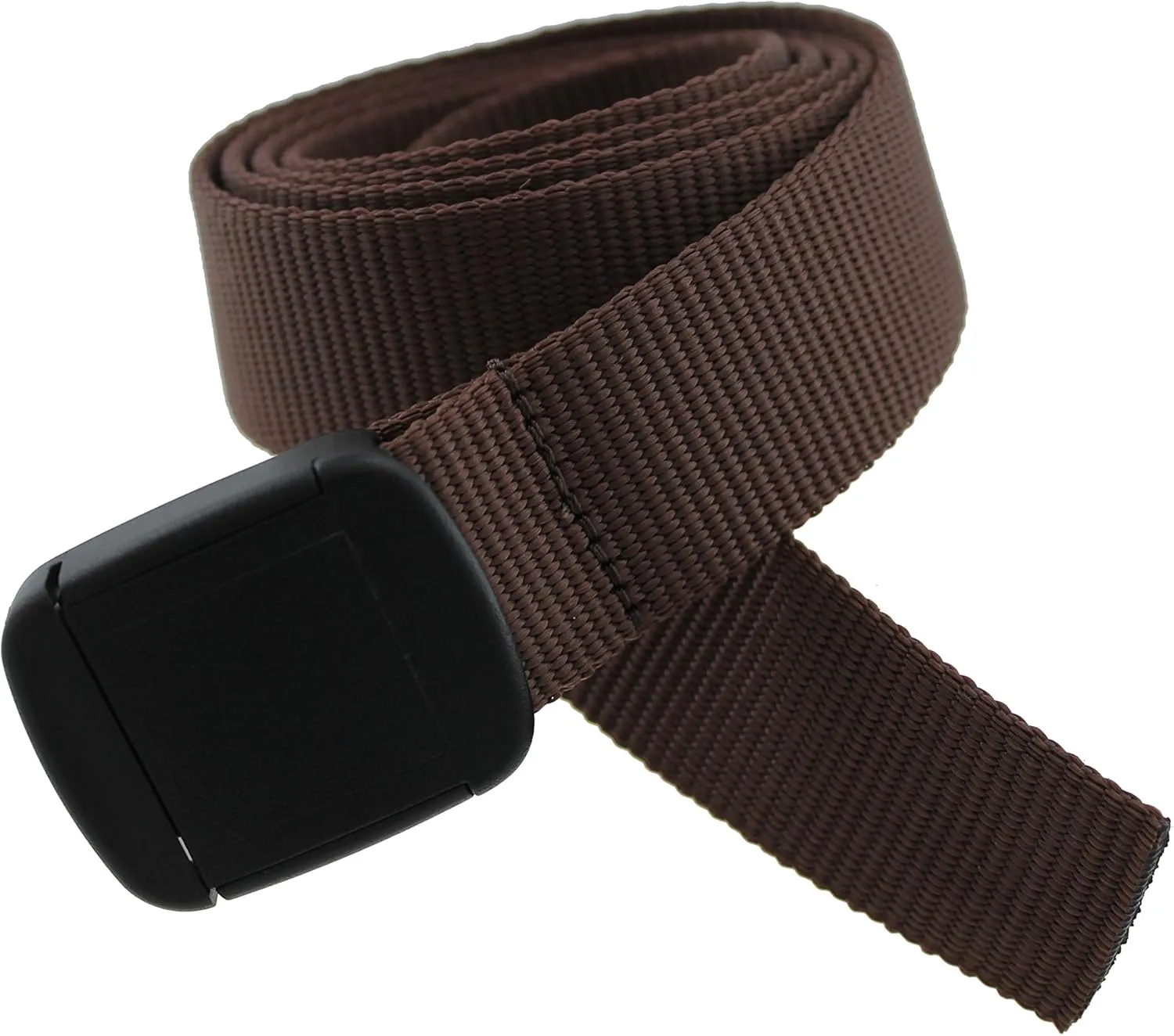 Thomas Bates Nylon Outdoor Hiker Belt Easy Trim Webbing for Perfect Fit Up to Size 42in Heavy Duty Plastic Adjustable Buckle
