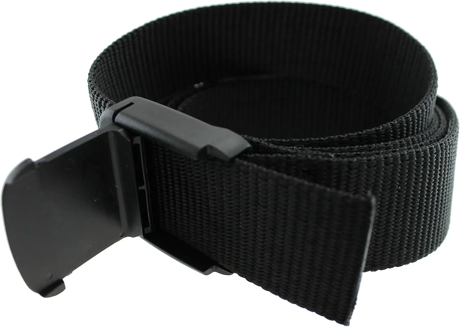 Thomas Bates Nylon Outdoor Hiker Belt Easy Trim Webbing for Perfect Fit Up to Size 42in Heavy Duty Plastic Adjustable Buckle