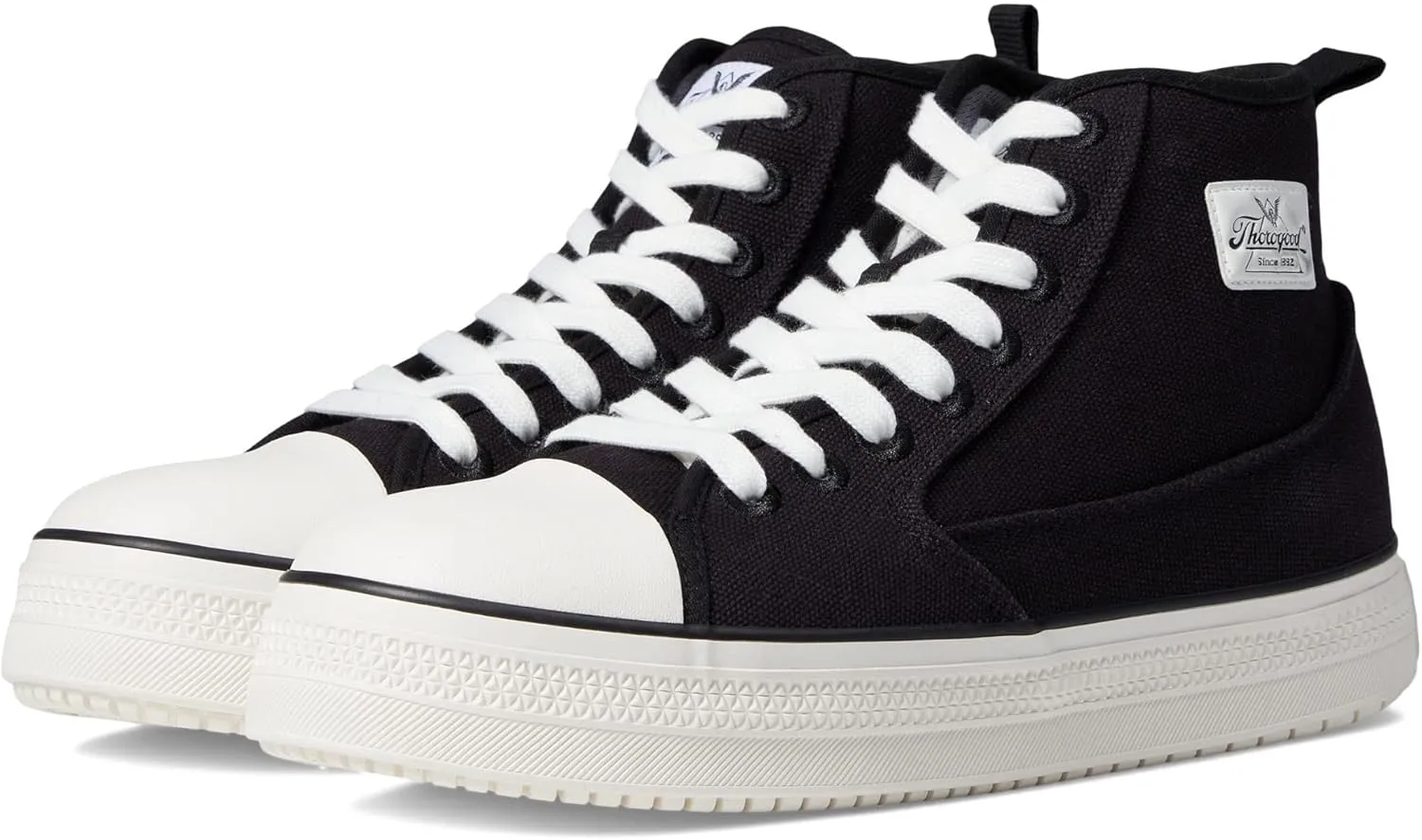 Thorogood Mid-Height Warehouse Won Work Shoes for Men with Composite Safety Toe and Slip-Resistant Outsole
