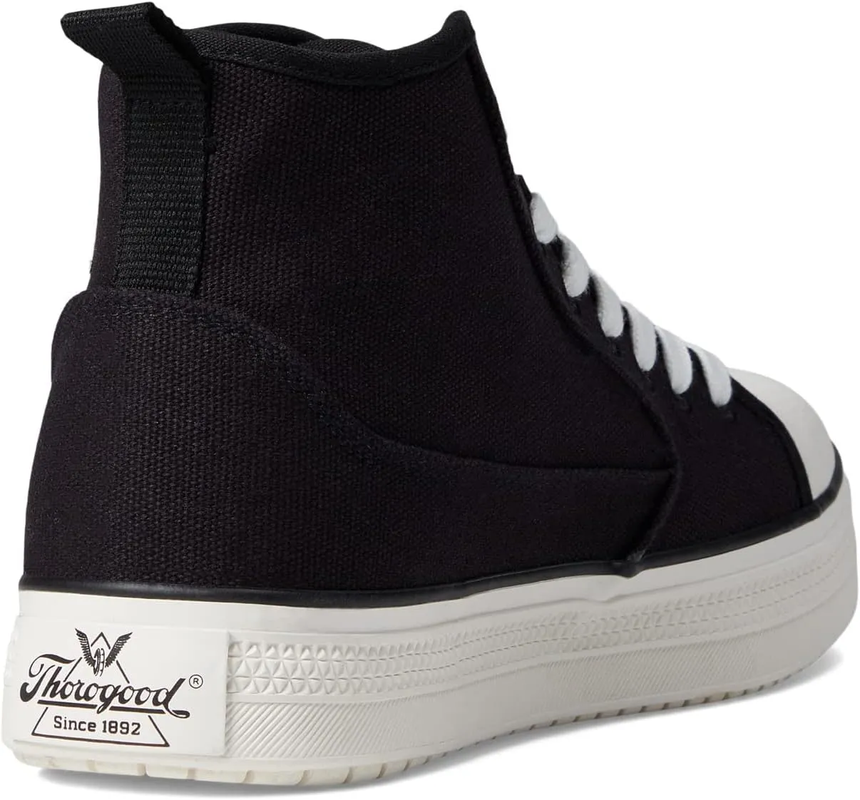 Thorogood Mid-Height Warehouse Won Work Shoes for Men with Composite Safety Toe and Slip-Resistant Outsole