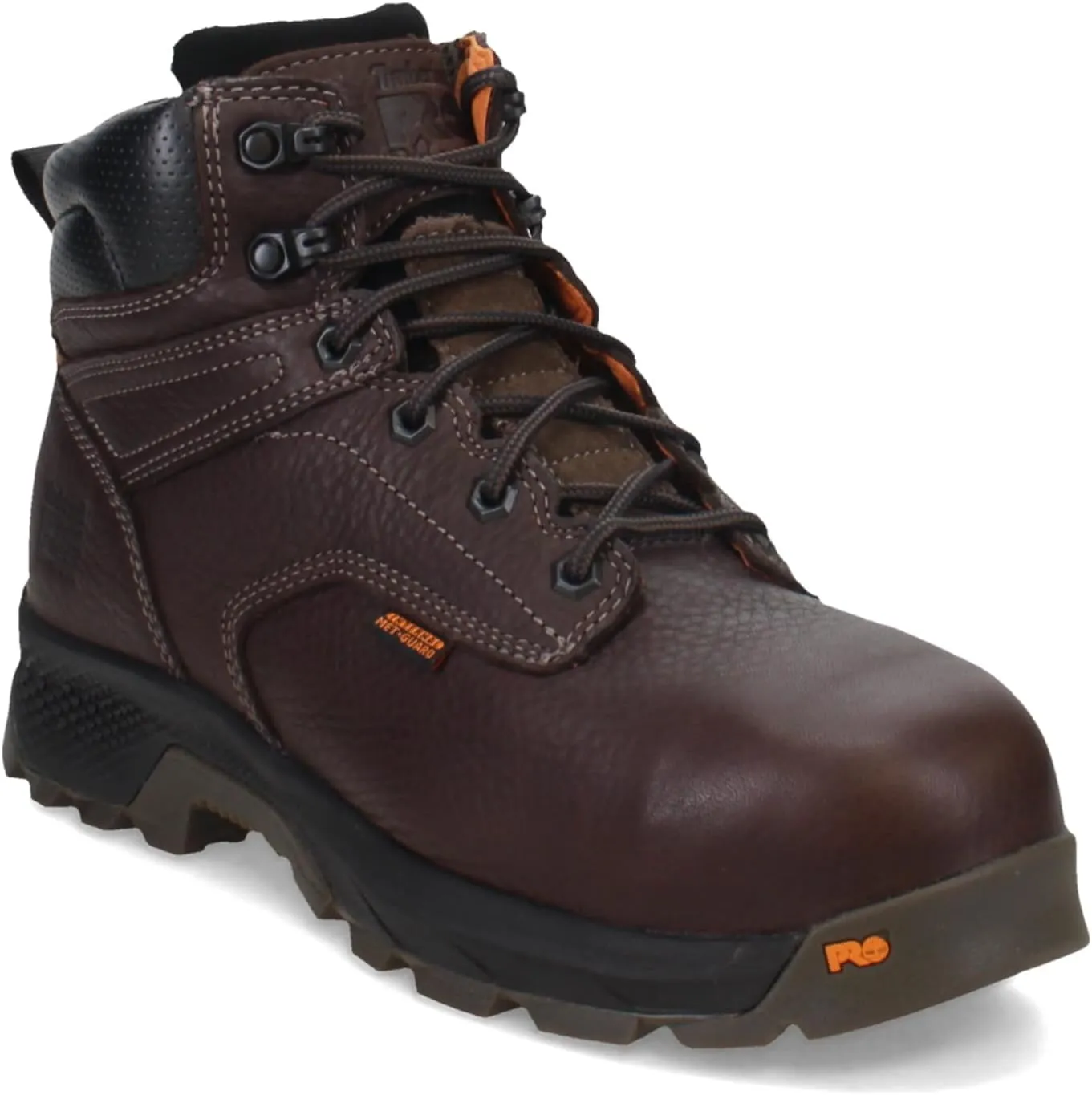 Timberland PRO Men's Titan EV 6" Composite Safety Toe Internal Metguard Industrial Work Boot, Brown, 10.5 Wide