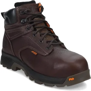Timberland PRO Men's Titan EV 6" Composite Safety Toe Internal Metguard Industrial Work Boot, Brown, 10.5 Wide