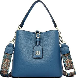 Tote Bag for Women Faux Leather Handbags Purses Fashion Shoulder Bags Top Handle Ladies Hobo Bucket Bag
