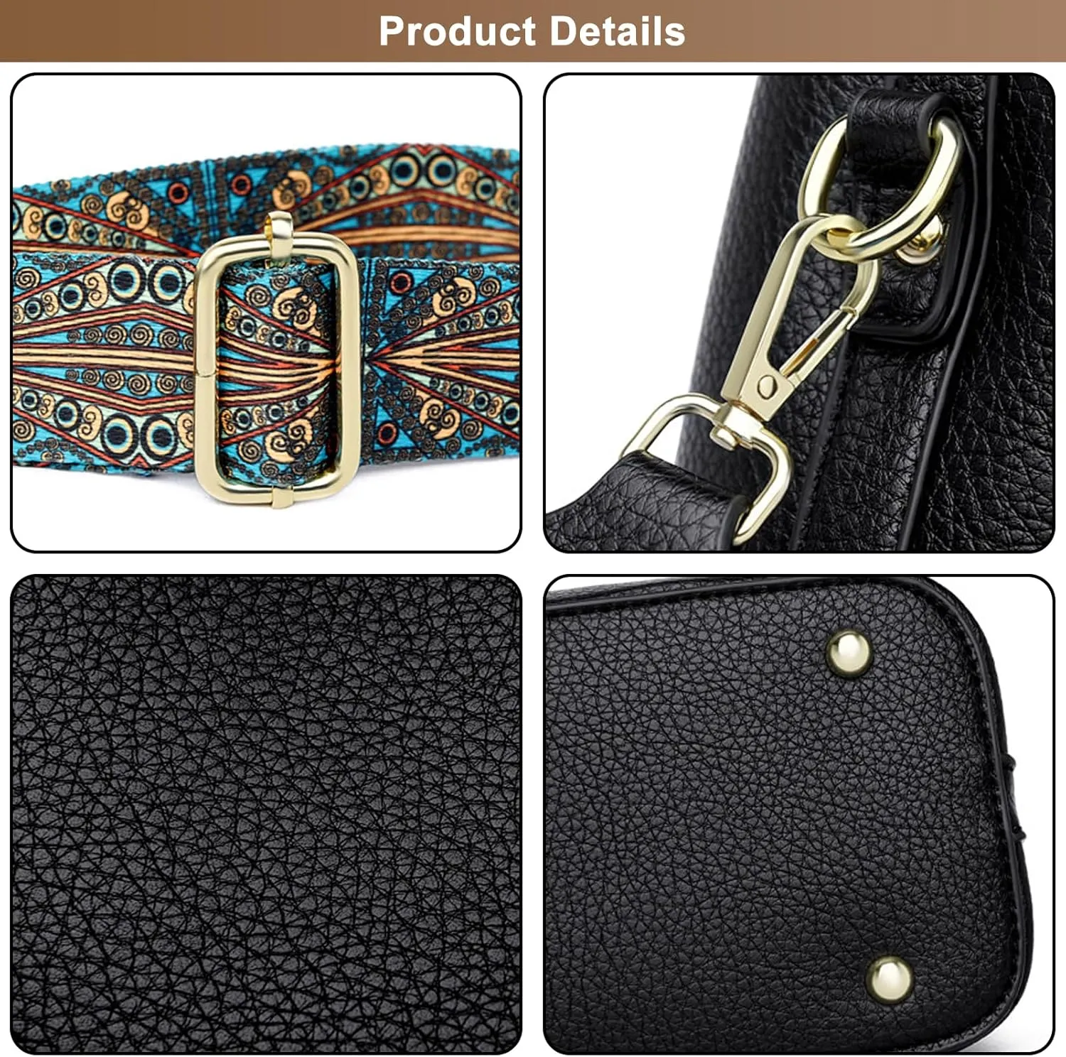 Tote Bag for Women Faux Leather Handbags Purses Fashion Shoulder Bags Top Handle Ladies Hobo Bucket Bag