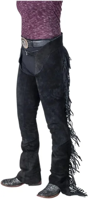 Tough 1 Show Stopper Equitation Chaps Medium Black