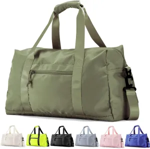 Travel Duffle Bag,Sport Gym Bag for Men And Women with Wet Pocket,Weekender Bag Carry On Tote Bags for Airplane