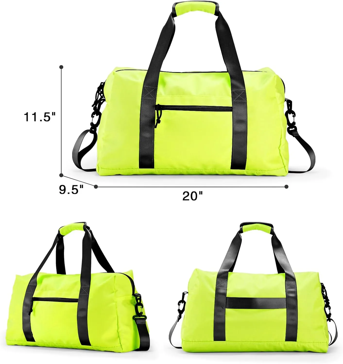 Travel Duffle Bag,Sport Gym Bag for Men And Women with Wet Pocket,Weekender Bag Carry On Tote Bags for Airplane