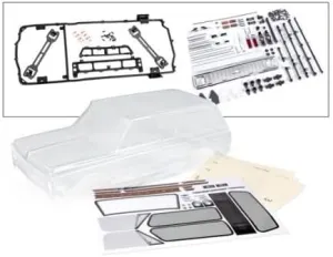 Traxxas 9130 - TRX-4/1972 Chevrolet/Blazer Body, Clear