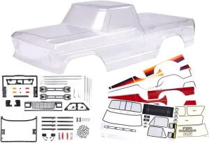 Traxxas Clear TRX-4 1979 Ford F-150 Body