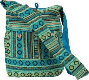 Tribe Azure Fair Trade Cross-Body Bags