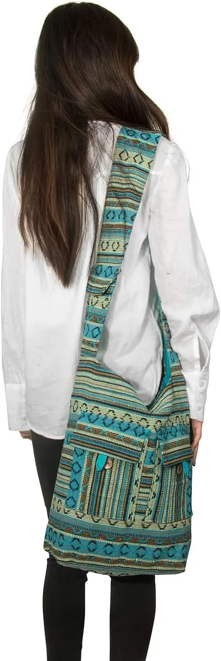 Tribe Azure Fair Trade Cross-Body Bags