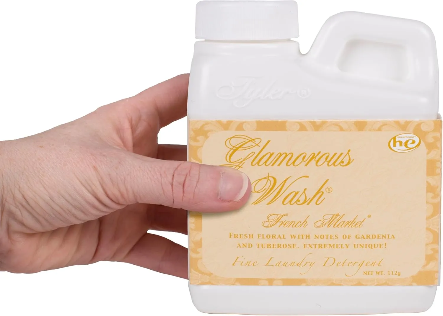 Tyler Candle Co wboy 64 oz. Glamorous Wash, light yellow