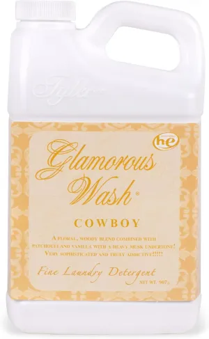 Tyler Candle Co wboy 64 oz. Glamorous Wash, light yellow