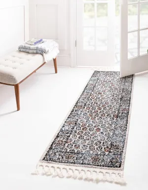 Unique Loom Aramis Collection Area Rug - Solal (2' x 6' 1" Runner, Multi/ Black)