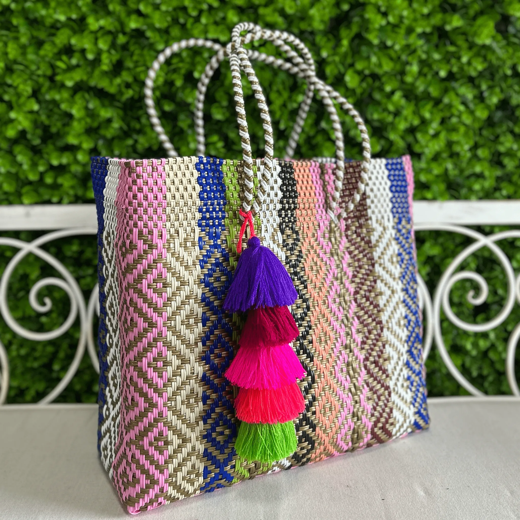 Upcycled Handwoven Handbags - Amanda BUNDLE