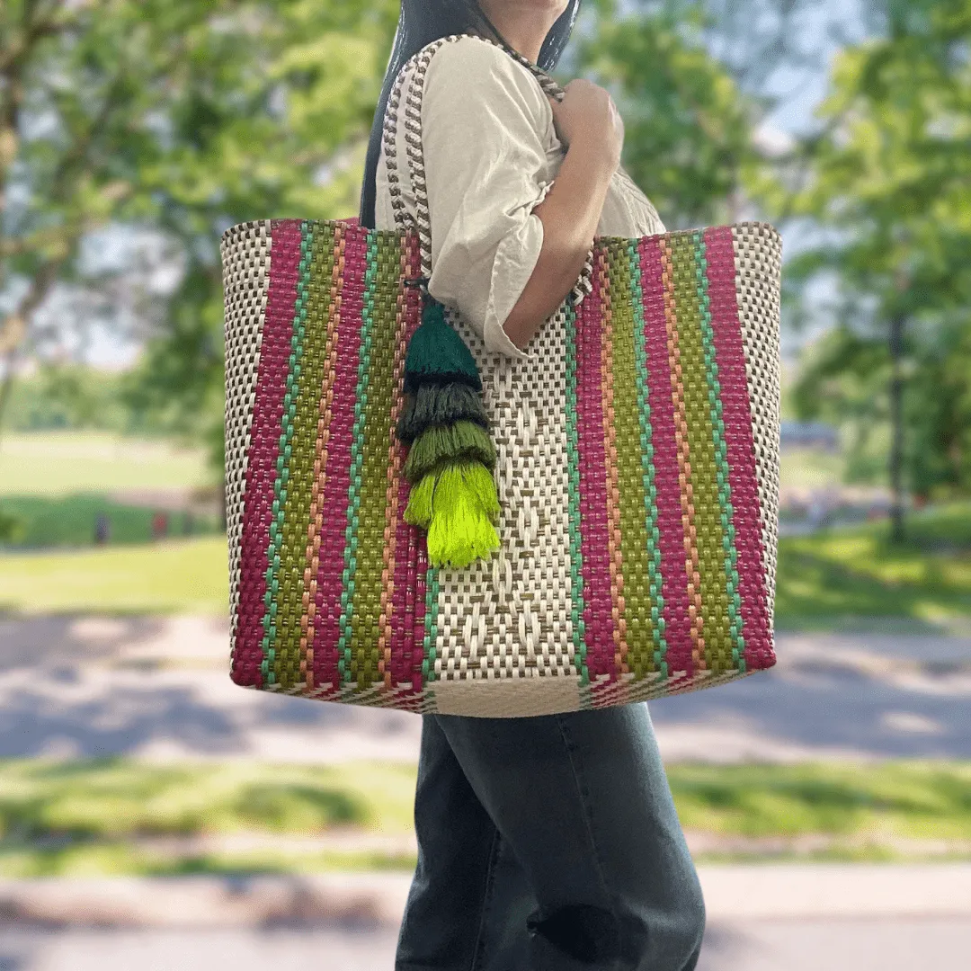 Upcycled Handwoven Handbags - Amanda BUNDLE