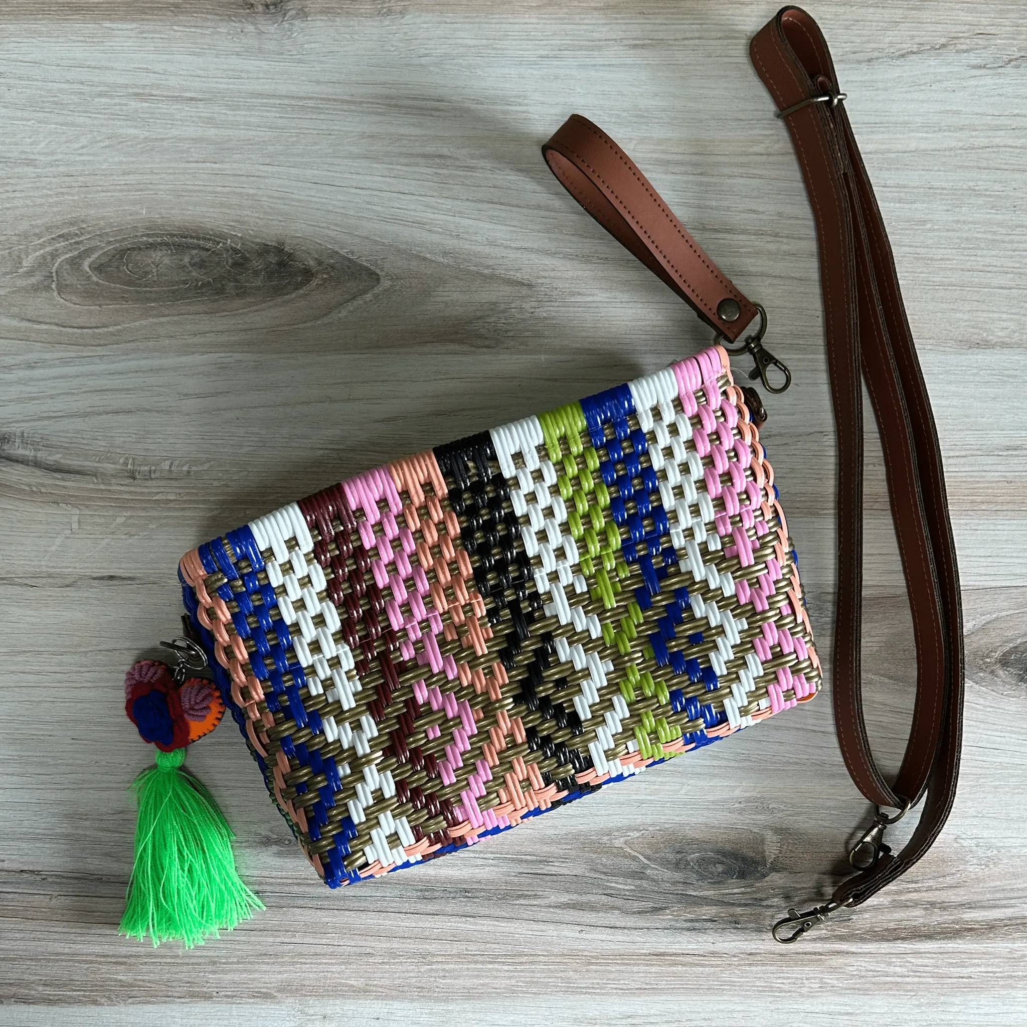Upcycled Handwoven Handbags - Amanda BUNDLE