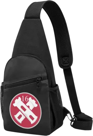 US Army 16th Engineering Brigade Chest Pack Leisure Shoulder Crossbody Chest Bag