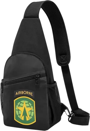 US Army 16th Military Police Brigade Chest Pack Leisure Shoulder Crossbody Chest Bag