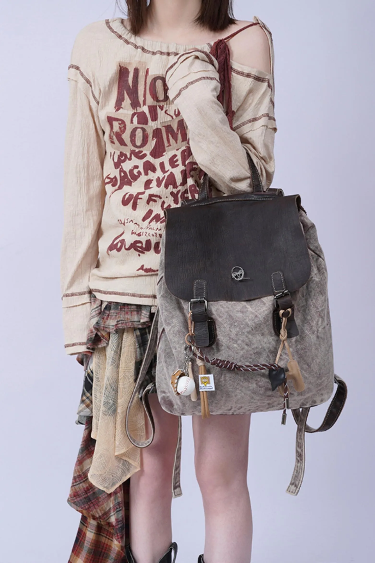 Vintage Leather Commuter Bag