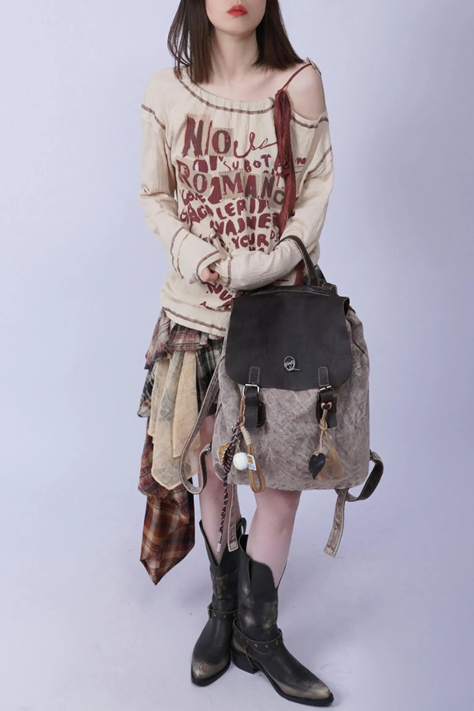 Vintage Leather Commuter Bag