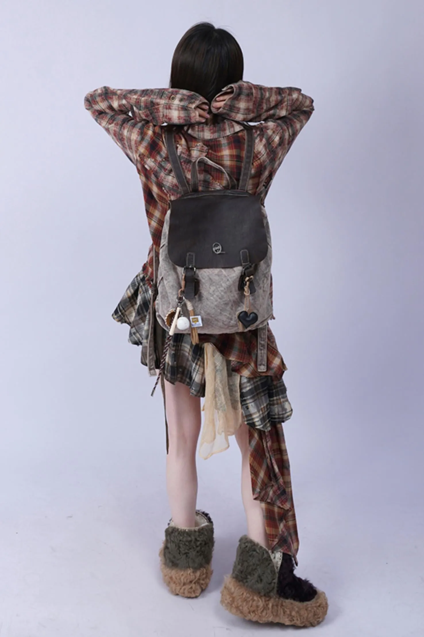 Vintage Leather Commuter Bag