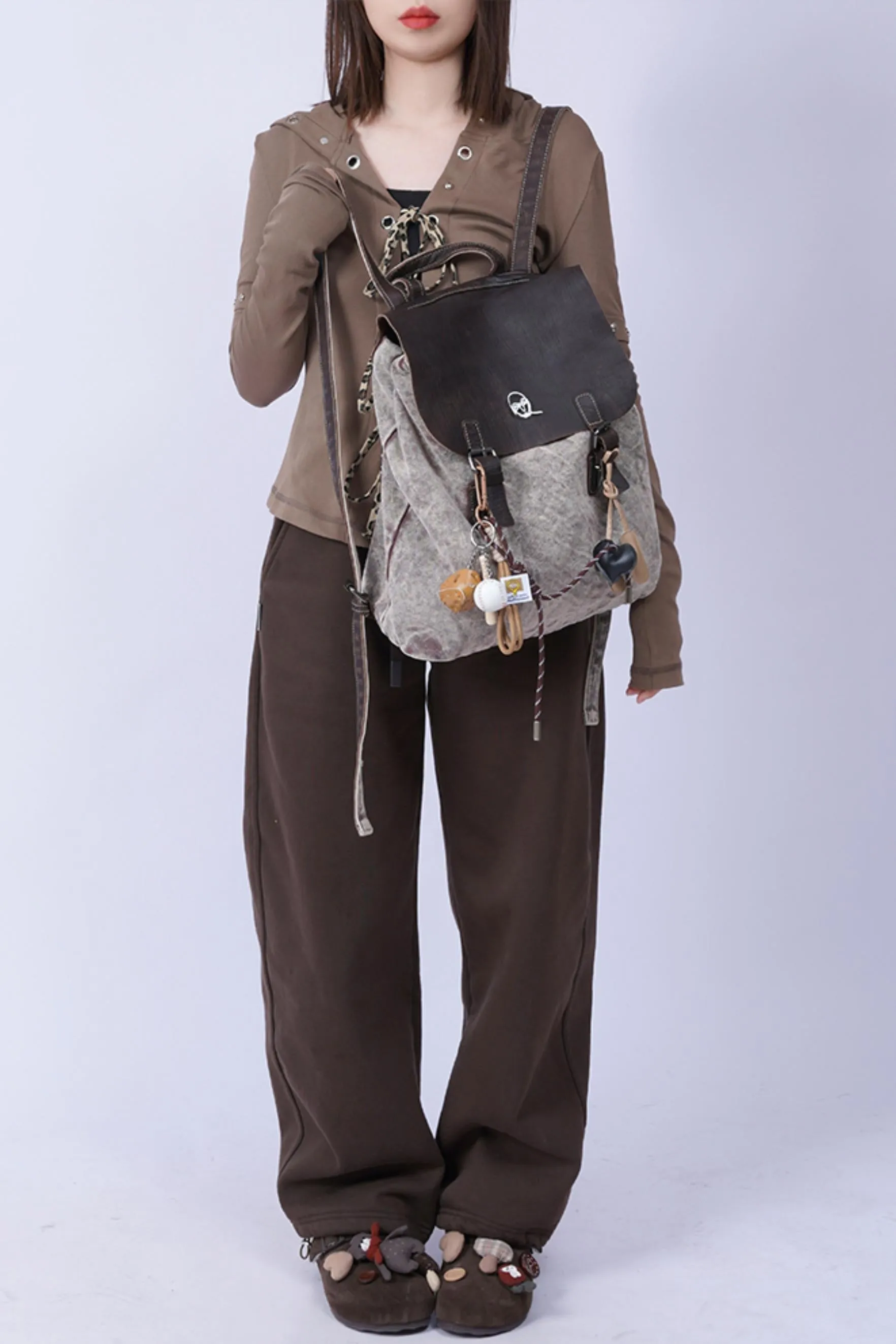 Vintage Leather Commuter Bag