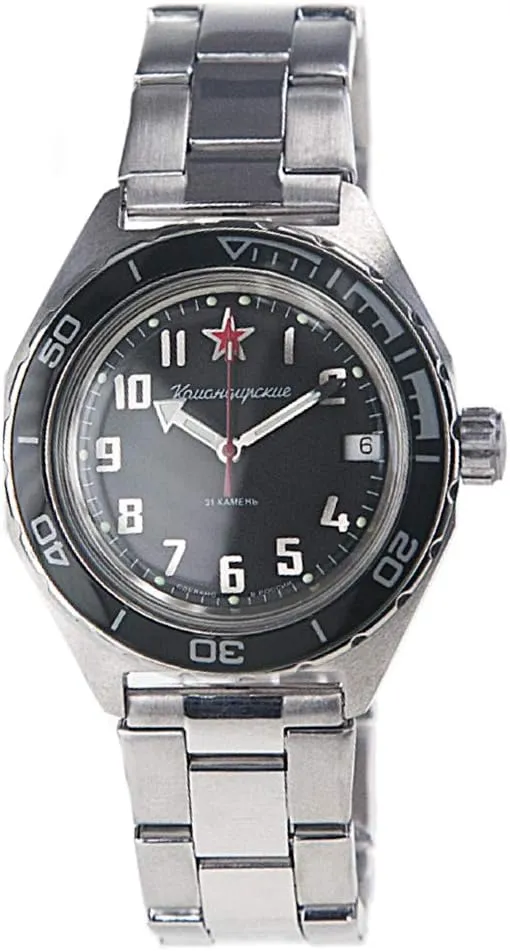 VOSTOK | Komandirskie 650537 Automatic Mechanical Self-Winding Diver Wrist Watch