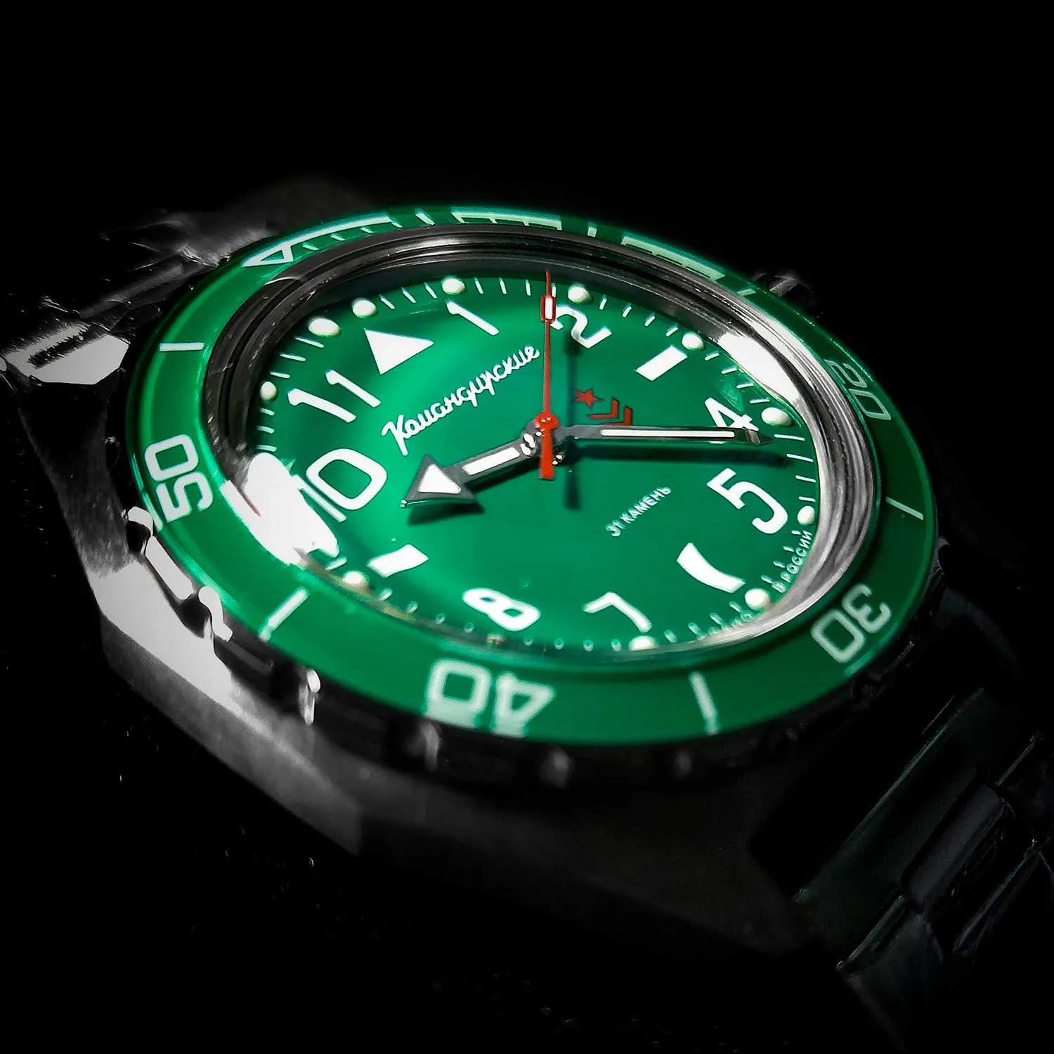 VOSTOK | Komandirskie 650856 Automatic Mechanical Self-Winding Diver Wrist Watch