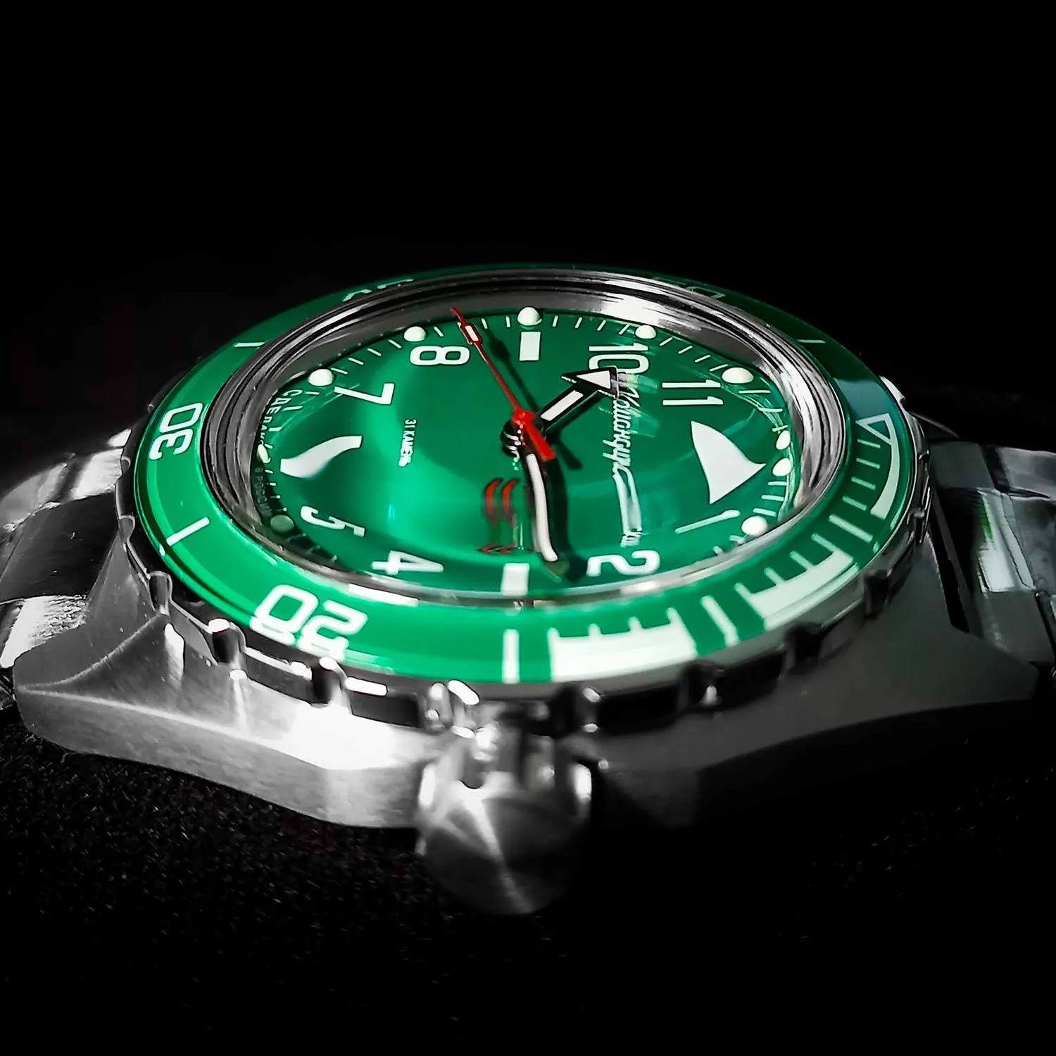 VOSTOK | Komandirskie 650856 Automatic Mechanical Self-Winding Diver Wrist Watch