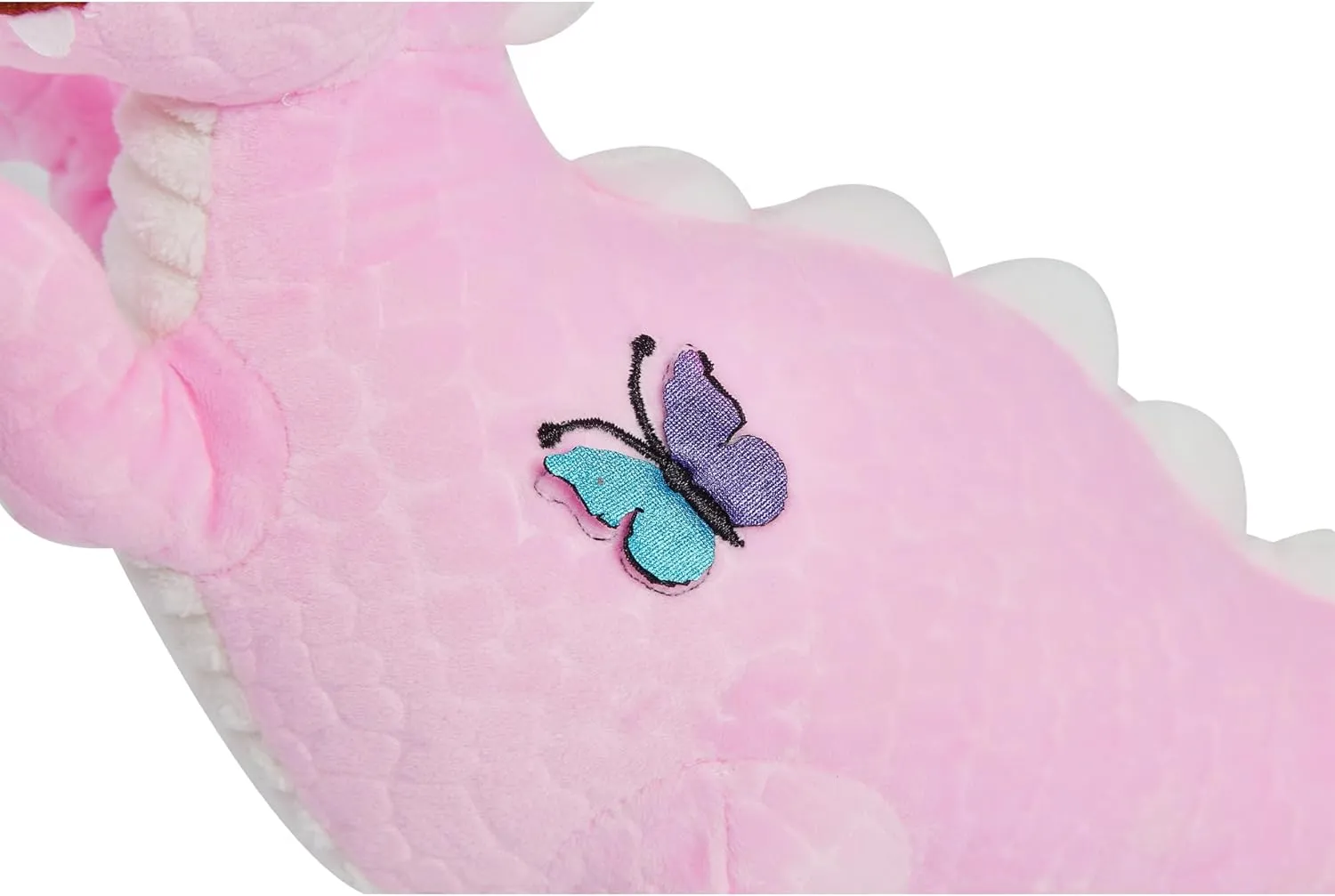Wemi Pink Dinosaur Stuffed Animal Toys Cute Soft Dinosaurs Plush Doll T-Rex Throw Pillow for Boys Girls 19"