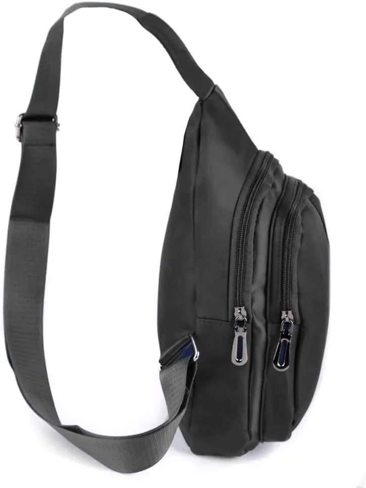 WESTEND Crossbody Nylon Sling Bag Daypack with Adjustable Strap-Small Travel Bag