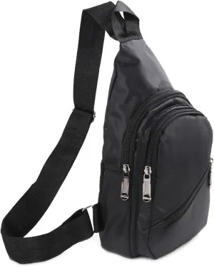 WESTEND Crossbody Nylon Sling Bag Daypack with Adjustable Strap-Small Travel Bag