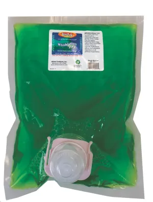 Whisk Lotion 137 Green Foam Hand Soap, Cucumber Melon Scent, 1000ml Clean Shot Bags, 4-Pack