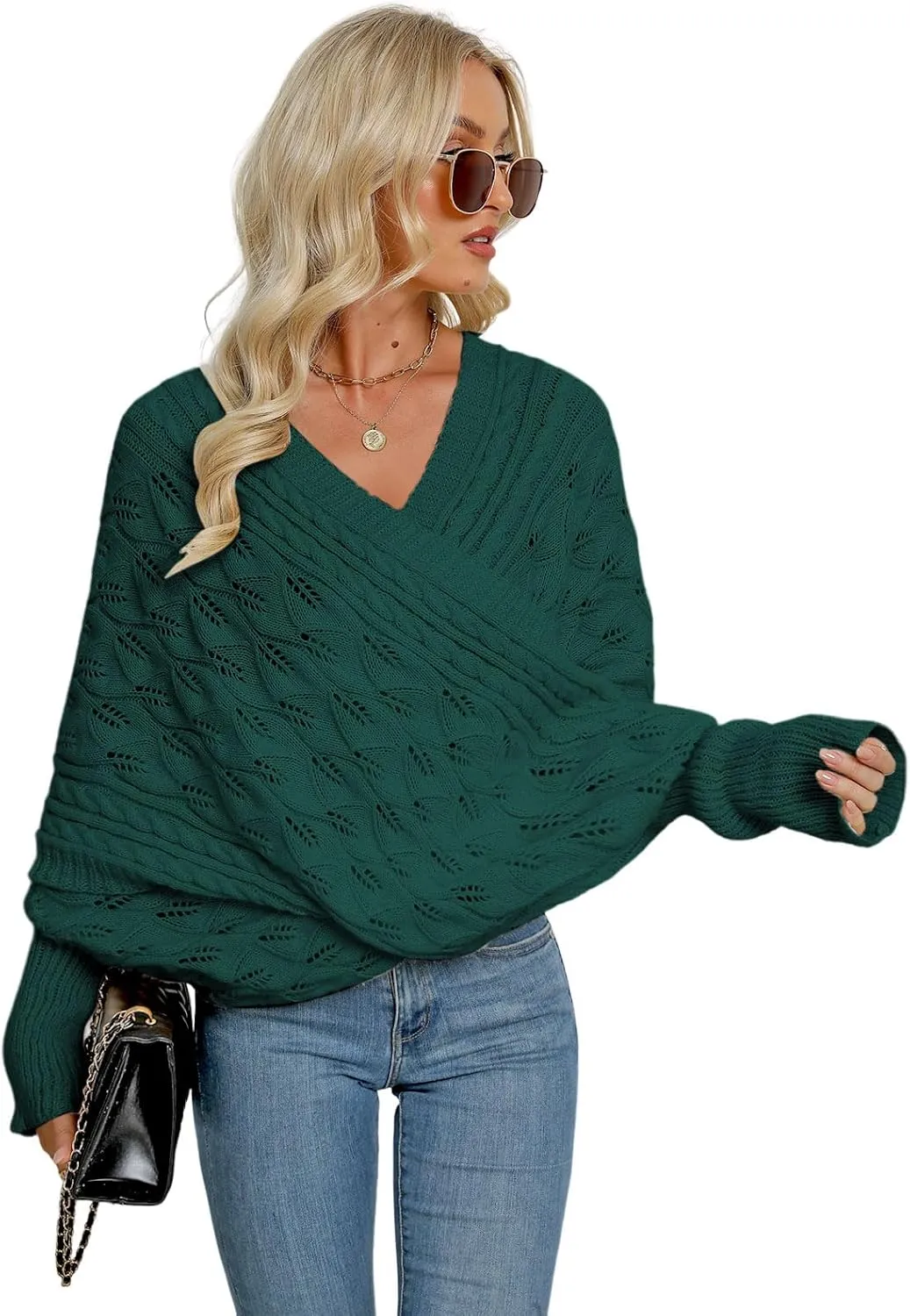 Winter Warm Knitted Wrap Scarf Shawl Cape With Sleeve for Women Autumn Winter Fashion Sweater Shawl Wraps Cape