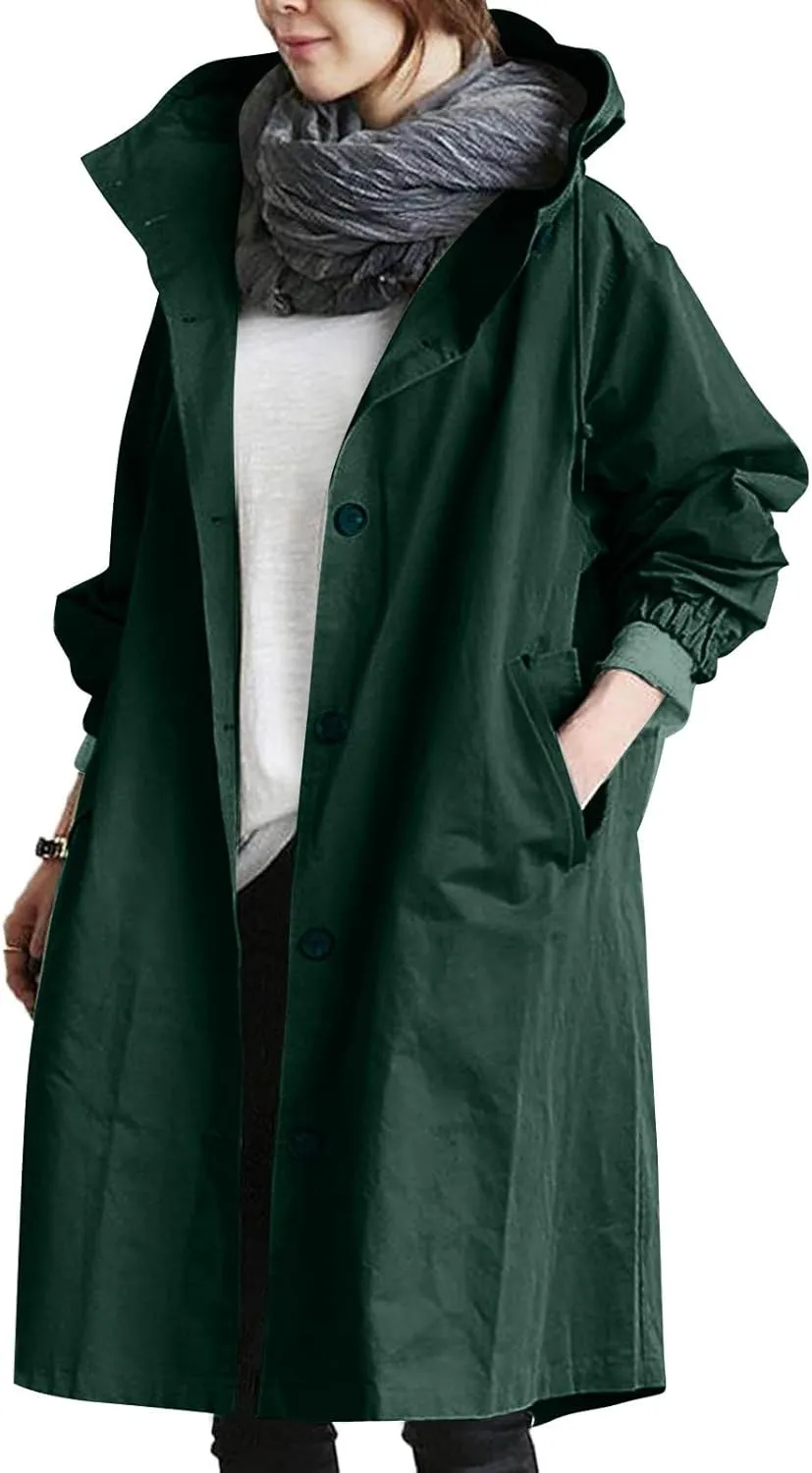 Women's 2023 Fashion Winter Coat Down Lapel Plush Plaid Coat Loose Long Coat Womens Coats Winter Womens Trench Coat