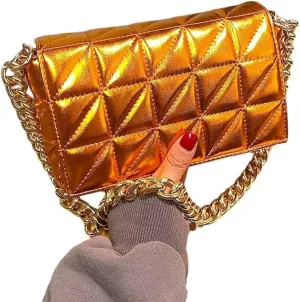 Women's Designer Glossed Purses for women | Crossbody Bags For Women Great for Date Night Out Wedding Party