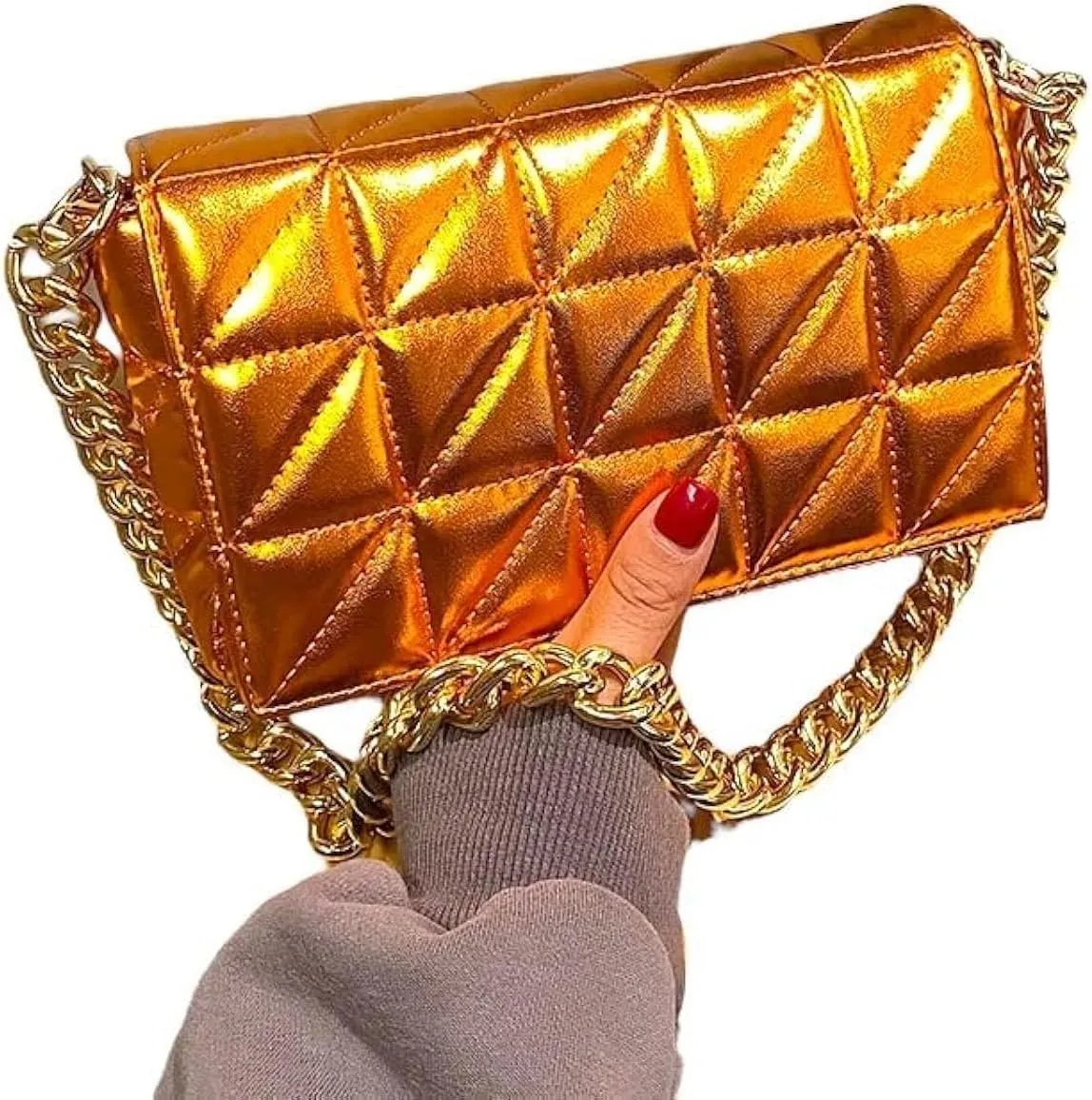 Women's Designer Glossed Purses for women | Crossbody Bags For Women Great for Date Night Out Wedding Party