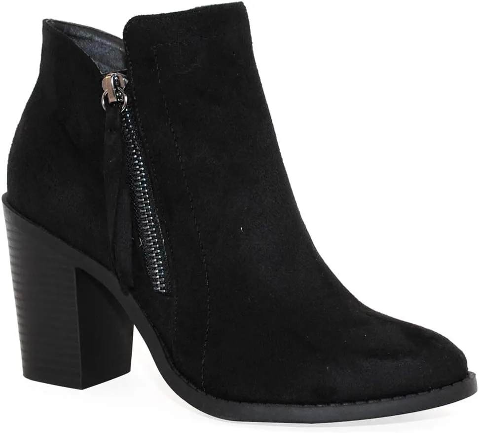 Women's Fashion Suede Booties