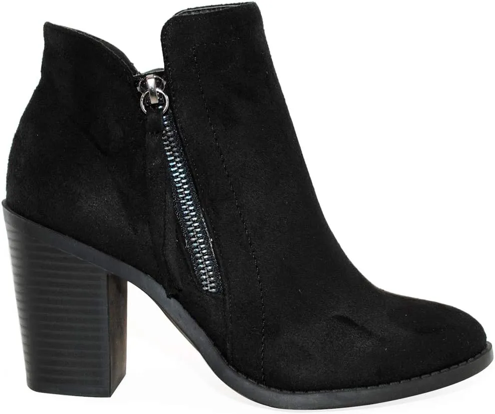 Women's Fashion Suede Booties