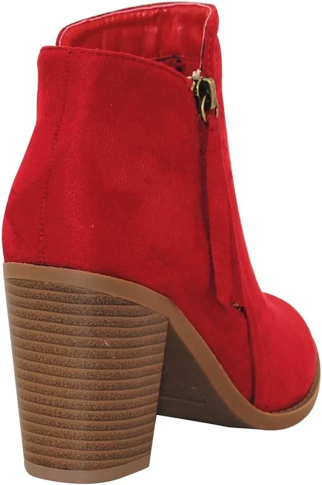 Women's Fashion Suede Booties