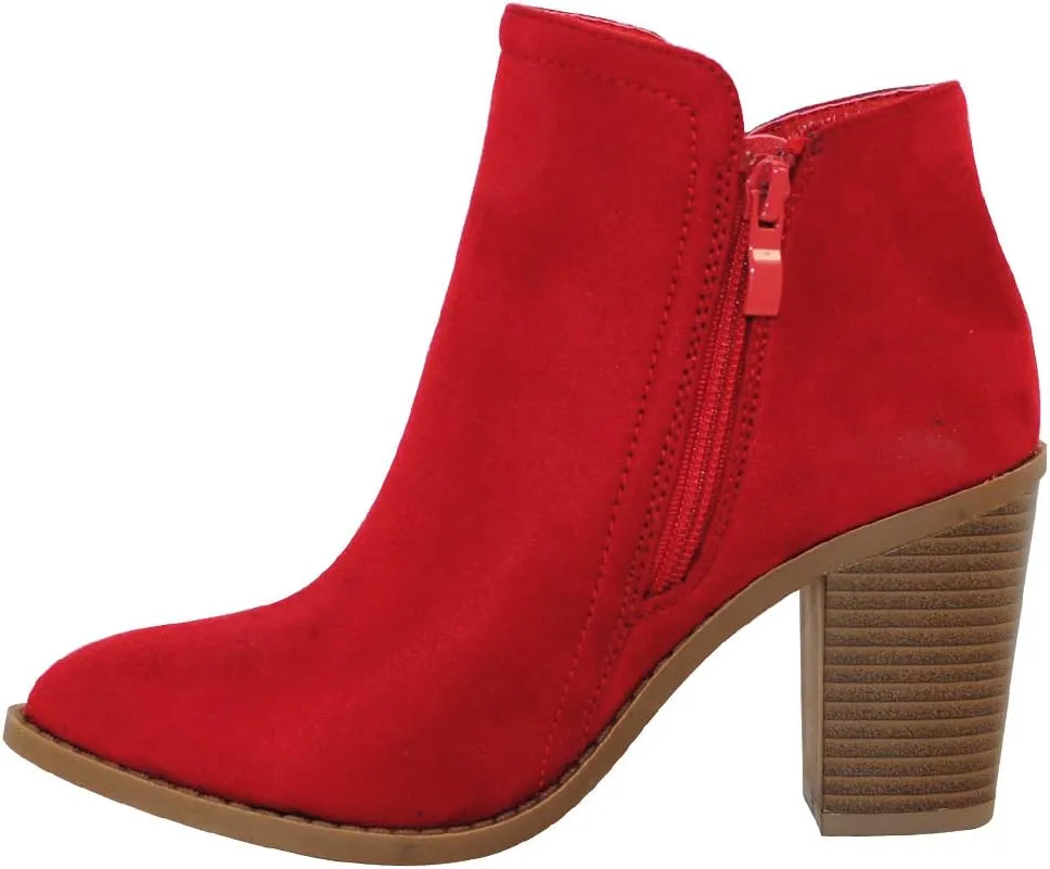 Women's Fashion Suede Booties