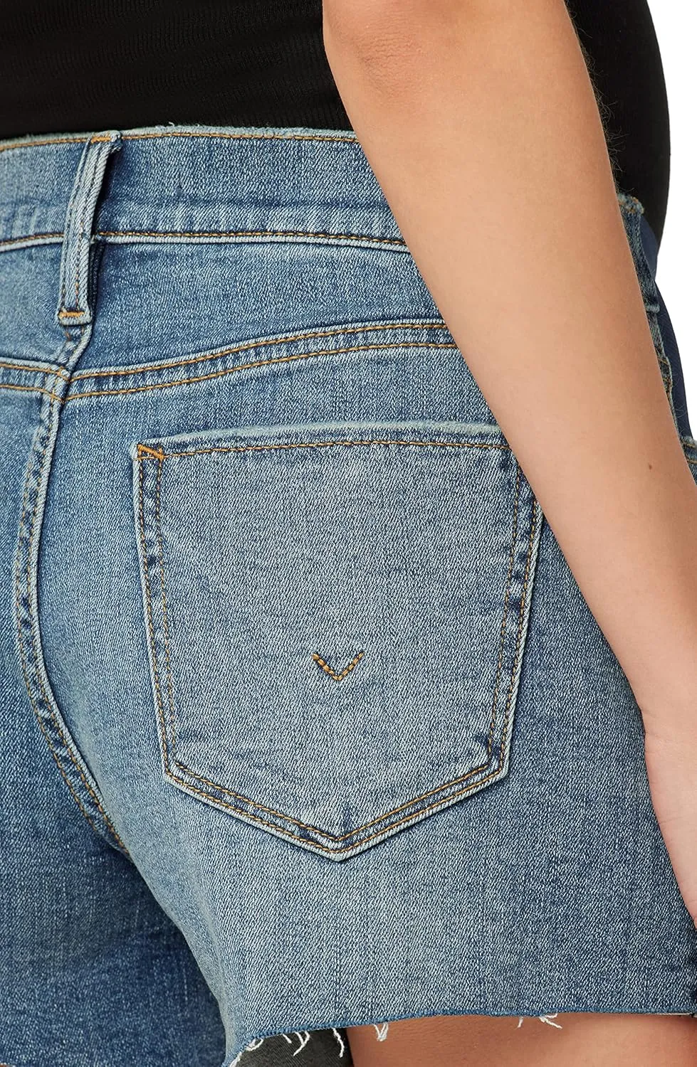 Women's Gemma Maternity, Cut Off Jean Short