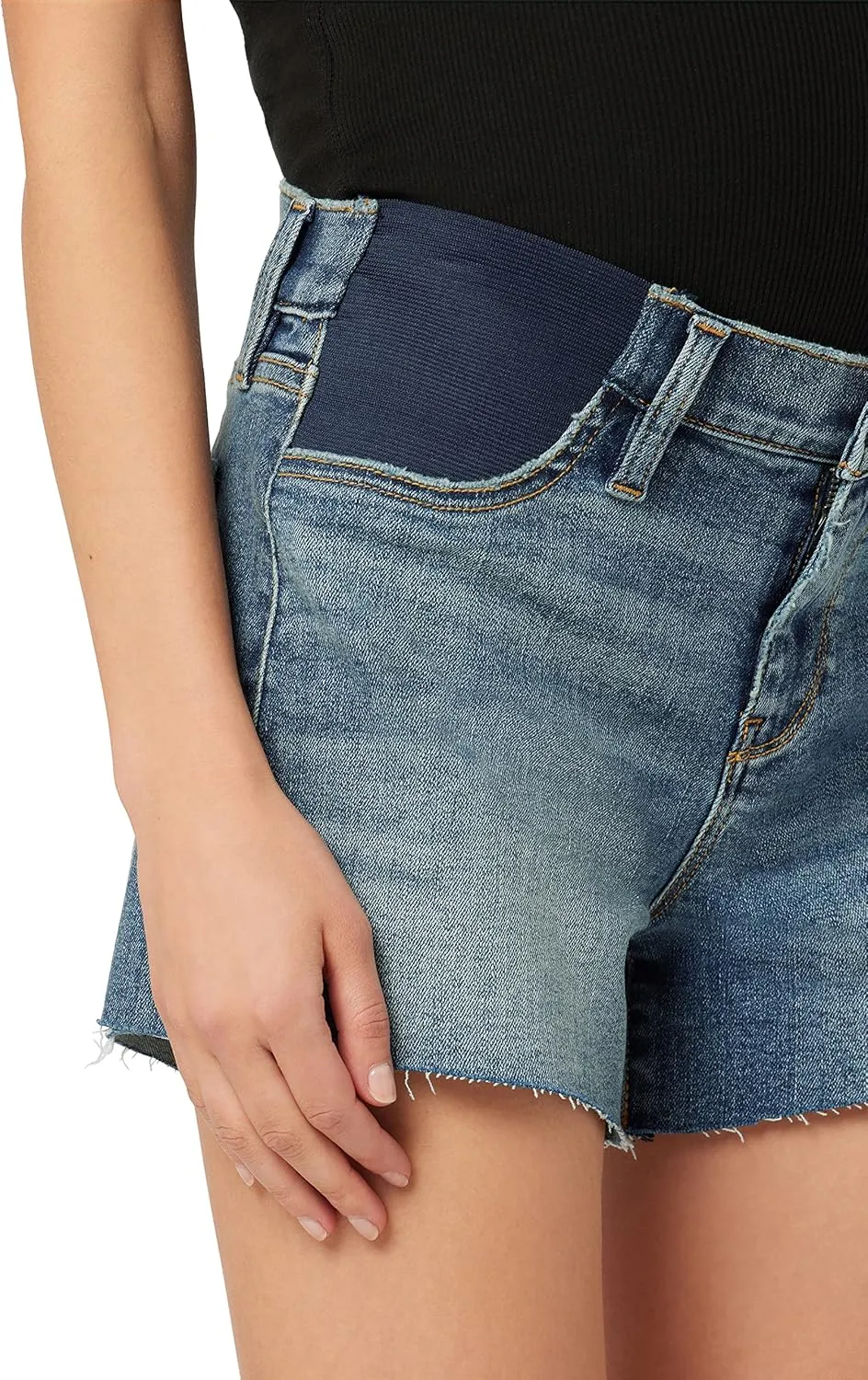 Women's Gemma Maternity, Cut Off Jean Short