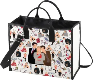 WZMPA Bridget & Daniel Cosmetic Bag Single Diary Movie Fans Gift Bridget & Daniel & Mark Zipper Travel Bag Single Diary Merch (Christ is that BG)
