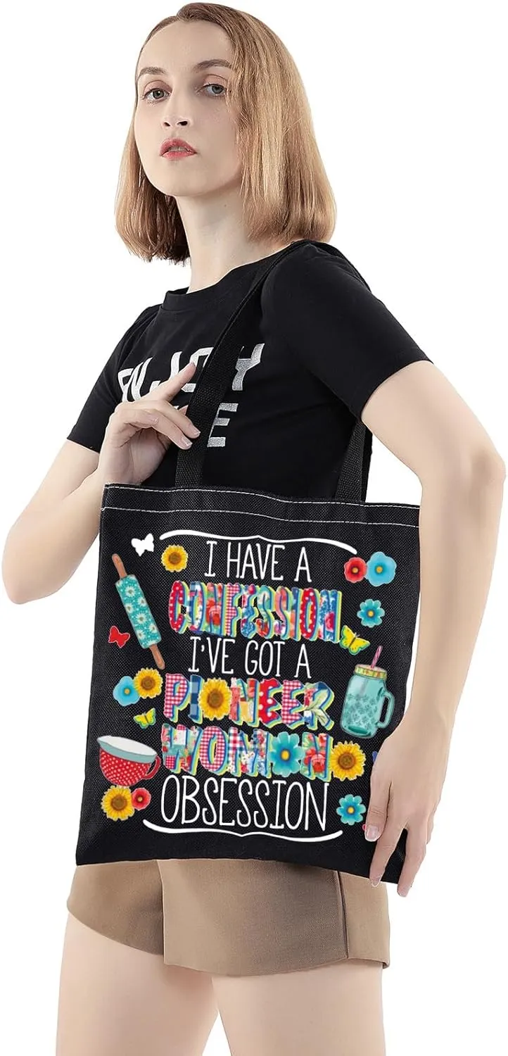 WZMPA Pioneer Cosmetic Bag Cooking Lover Gift I Have A Confession I've Got A Pioneer Obsession Zipper Bag (Have A Confession Bl TG)