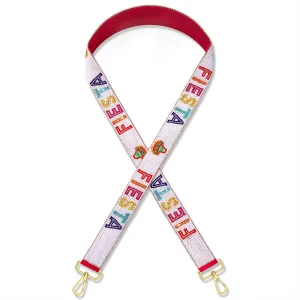 YAHPERN Mexican Cinco De Mayo Purse Strap for Women Beaded Crossbody Shoulder Bag Strap Replacement Fiesta Outfit Accessories